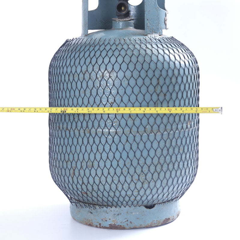 Защитная сетчатая крышка для баллонов со сжиженным нефтяным газом